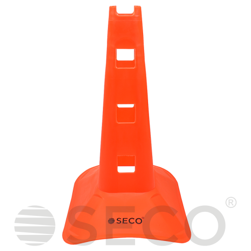 Тренировочный конус с отверстиями SECO® 38 см оранжевого цвета 