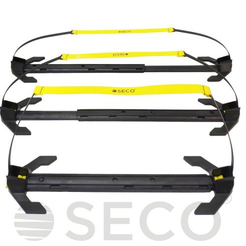 Раскладной барьер для бега SECO® 29,5 см желтого цвета