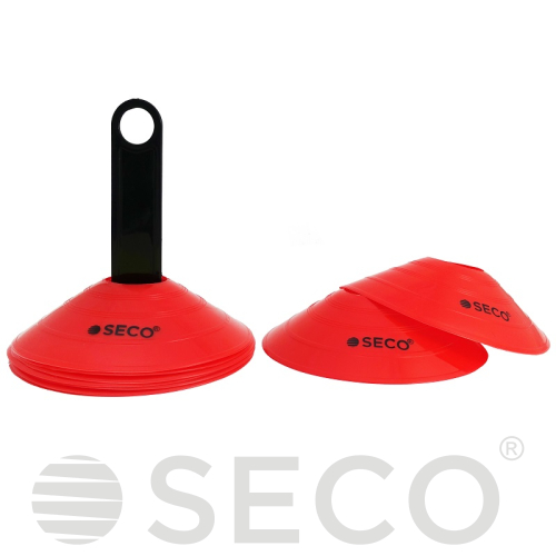 Набор тренировочных фишек SECO® 2 цвета с подставкой (20 штук)