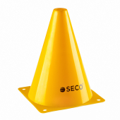 Тренировочный конус SECO® 18 см желтого цвета