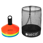Набор тренировочных фишек SECO® 3 цвета с подставкой и сумкой (30 штук)