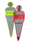 SECO® neon and red training dummies for football 150 cm 2 pcs