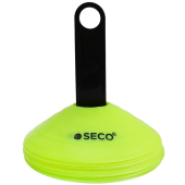Набор тренировочных фишек SECO® с подставкой (10 штук) неон