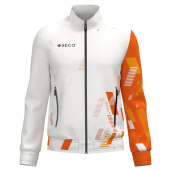 Кофта спортивная SECO® Forza White 22310205 цвет: оранжевый
