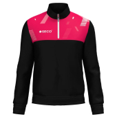 Кофта спортивна SECO® Forza Black 22314009 колiр: рожевий (коротка блискавка)