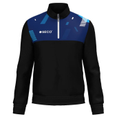 Кофта спортивна SECO® Forza Black 22314012 колiр: темно-синій (коротка блискавка)