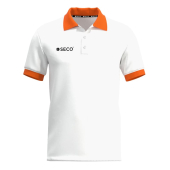 Футболка Поло SECO® Rister White 22240205 колiр: помаранчевий