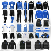 Бокс сет набор футболиста SECO® Astrada 20-04 цвет: синий