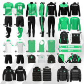 Бокс сет набор футболиста SECO® Astrada 20-07 цвет: зеленый