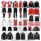 Бокс сет набор футболиста SECO® Davina 20-02 цвет: красный