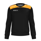 Кофта спортивная SECO® Ruida 25317301 цвет: черный/оранжевый