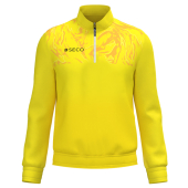 Кофта спортивна SECO® Laura II 25314603 колір: жовтий (коротка блискавка)