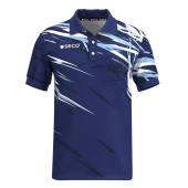 Футболка Поло SECO® Meteor 25240512 колір: темно-синій/білий