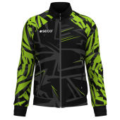 Кофта спортивная SECO® Bora Black 25311206 цвет: неон