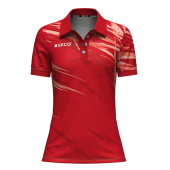 Футболка Поло SECO® Meteor 25241102 женская цвет: красный