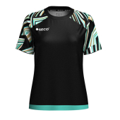 Футболка игровая SECO® Fasfana 25226817 женская цвет: бирюзовый