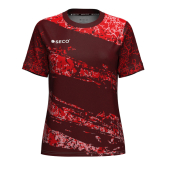 Футболка игровая SECO® Sanfaria 25228002 женская цвет: красный