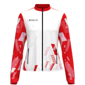 Кофта спортивная SECO® Forza 25311502 женская цвет: красный