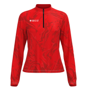 SECO® Laura Sports Jacket 26314902 women's color: red (short zipper)