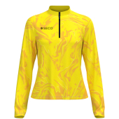 SECO® Laura Sports Jacket 26314903 women's color: yellow (short zipper)